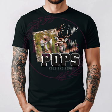 Custom Fathers Day Deer T-Shirt